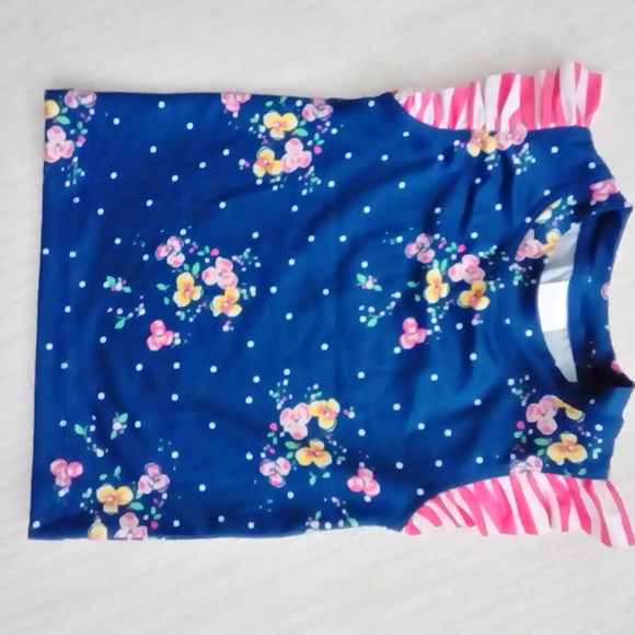 Harper Canyon Ruffle Rashguard Swimsuit Set 12M - Picture 8 of 8